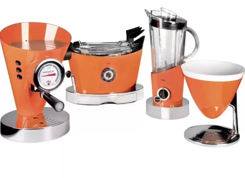 Кофеварка Bugatti Espresso Machine Diva Orange фото 2