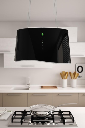 Вытяжка Falmec Mare isola 66 (450) (с системой E.ion) ECP black фото 2