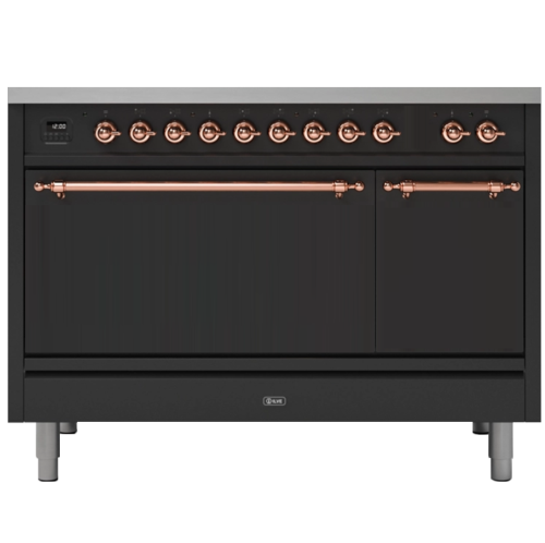 Кухонный блок ILVE P127QNE3/MGP матовый графит (фурн. медь)