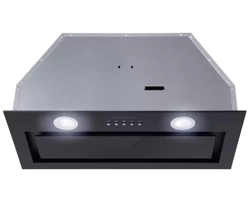 Встраиваемая вытяжка MAUNFELD TRAPEZE 602IG черный фото 3