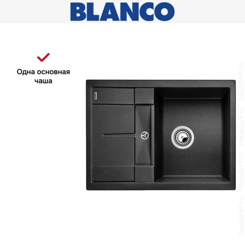 Мойка Blanco Metra 45S compact антрацит фото 8