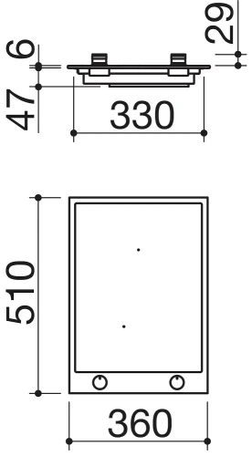 Индукционная варочная панель Barazza 1PBF3ID фото 8
