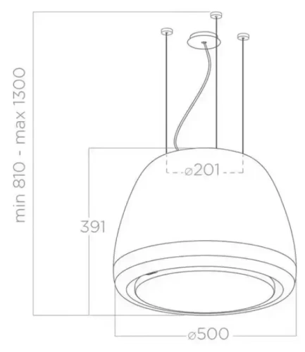 Вытяжка Elica EDITH ROCK/F/50 фото 6