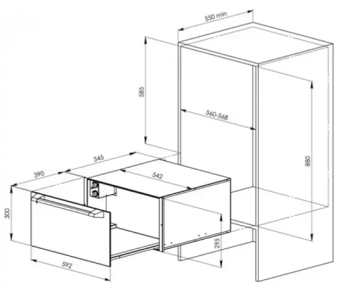 Подогреватель De Dietrich DWD 929 B фото 2