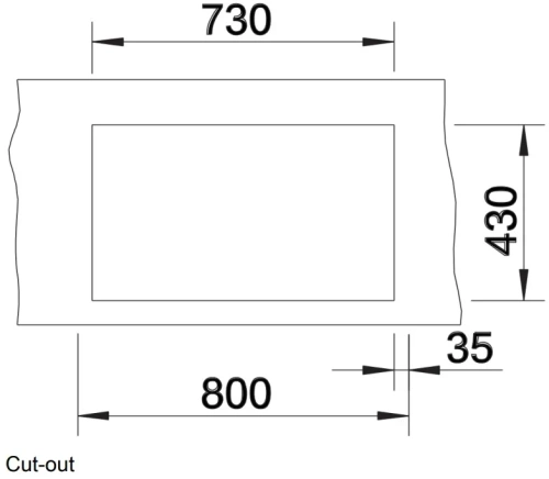 Мойка BLANCO CLARON 700-IF нержавеющая сталь Durinox фото 4
