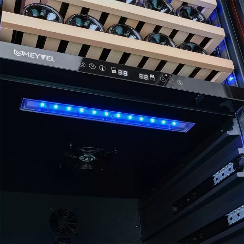 Винный шкаф Meyvel MV99PRO-KBT2 (Тёмный шоколад) фото 14