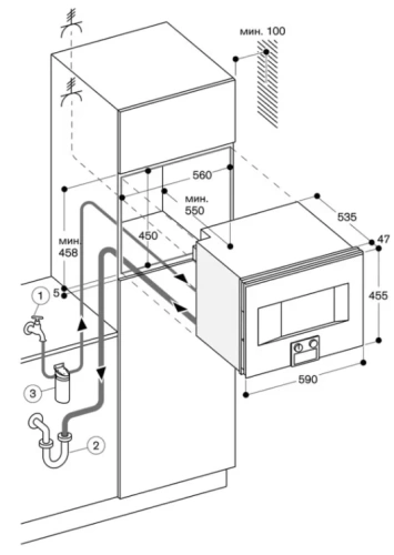 Духовой шкаф-пароварка Gaggenau BS 475-100 фото 2