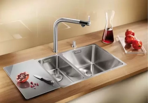 Мойка Blanco Andano 340/180-IF чаша справа нержавеющая сталь фото 3