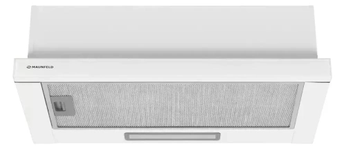 Встраиваемая вытяжка Maunfeld Clyde 50 белое стекло фото 2
