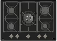Газовая стеклянная варочная панель Korting HGG 7987 CTN FLC