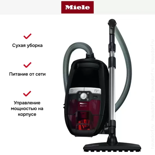 Пылесос Miele SKRR3 Blizzard CX1 Jubilee чёрный обсидиан фото 6
