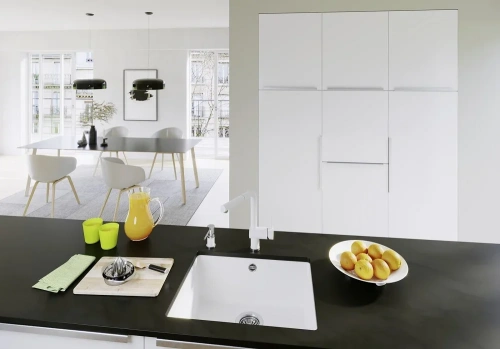 Мойка BLANCO ROTAN 500-U Silgranit мягкий белый фото 2