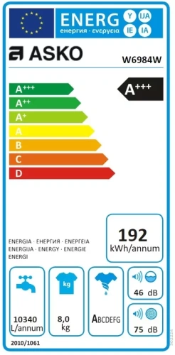 Стиральная машина Asko W6984 W фото 6
