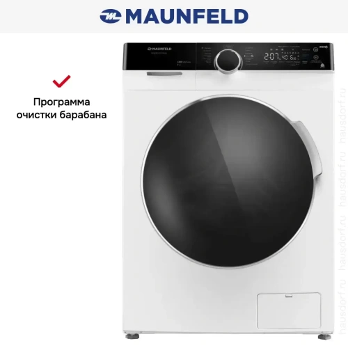 Стиральная машина с паром Maunfeld MFWM127STWH06 фото 15