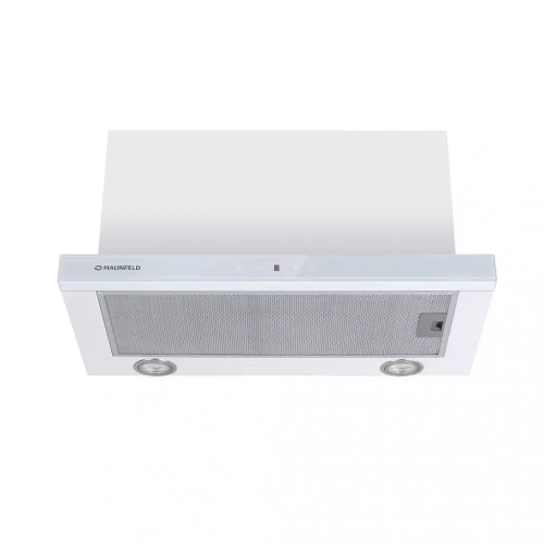 Встраиваемая кухонная вытяжка MAUNFELD TS Touch 50 белый фото 2