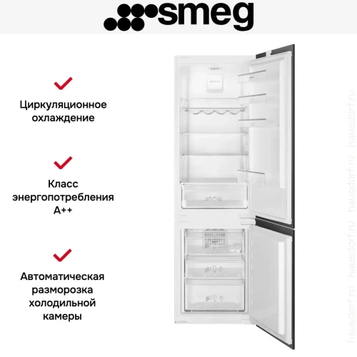 Встраиваемый холодильник Smeg C3170NE фото 4
