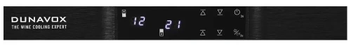 Встраиваемый винный шкаф Dunavox DXB-65.154DB.TO фото 2