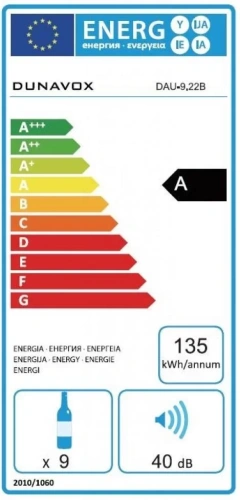 Винный шкаф Dunavox DAU-9.22B фото 7