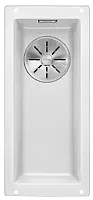 Мойка Blanco SUBLINE 160-U SILGRANIT отводная арматура InFino® белый