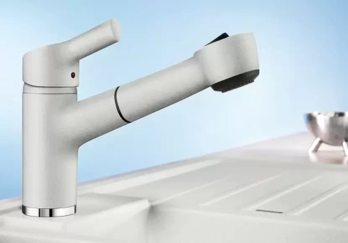 Смеситель Blanco Elipso-S II Silgranit кофе фото 3