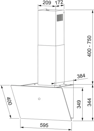 Вытяжка Franke REFLECT 60 BK фото 10