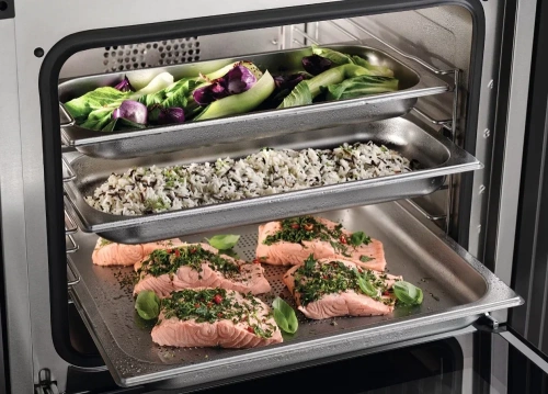 Встраиваемая комби-пароварка Miele DGC 7460 HCX Pearl beige фото 5