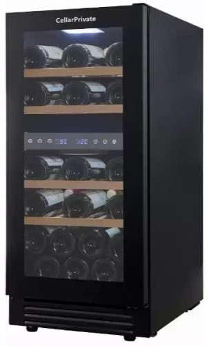 Встраиваемый под столешницу винный шкаф CellarPrivate CP027-2TBH фото 5