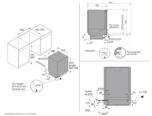 Встраиваемая посудомоечная машина Asko DFI747U/1 фото 6
