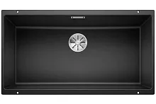 Мойка Blanco SUBLINE 800-U отводная арматура InFino® антрацит