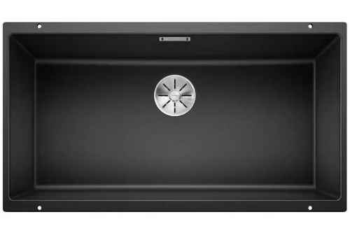 Мойка Blanco SUBLINE 800-U отводная арматура InFino® антрацит