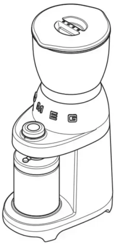 Кофемолка Smeg CGF01PGEU фото 3