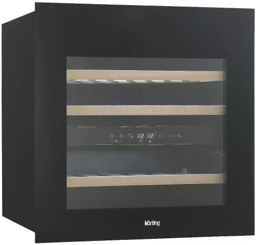 Встраиваемый винный шкаф Korting KFW 604 DB GN фото 2