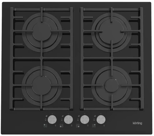 Газовая стеклянная варочная панель Korting HGG 6805 CN
