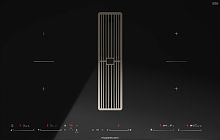 Индукционная варочная панель с вытяжкой KMI 8590.0 SR черный хром Куперсбуш / Kuppersbusch