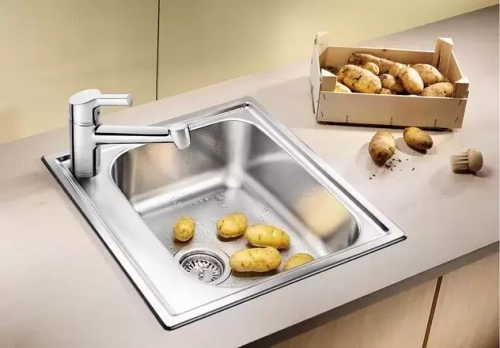 Мойка Blanco Livit 45 нержавеющая сталь полированная фото 2