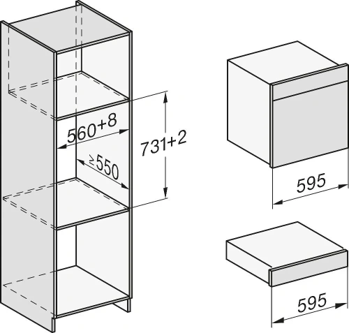 Встраиваемая пароварка Miele DGC 7465 HC Pro EDST/CLST фото 3