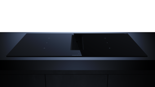 Индукционная варочная панель с вытяжкой KMI 9350.0 SR черный хром Куперсбуш / Kuppersbusch фото 2