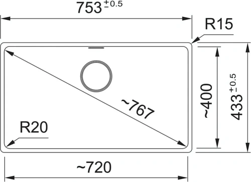 Мойка Franke MRG 210/110-72 черный матовый фото 4