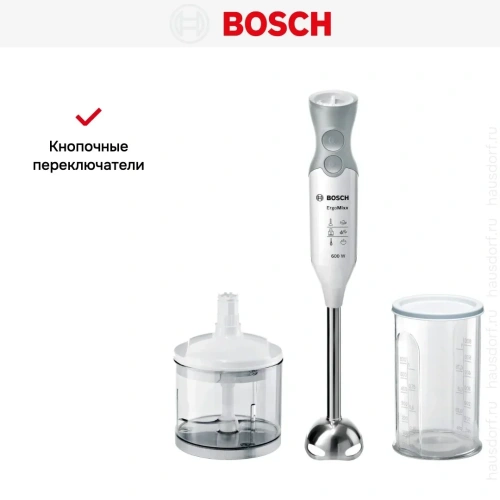 Блендер Bosch MSM 66120 белый фото 8
