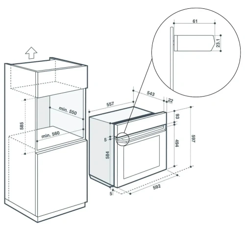 Духовой шкаф De Dietrich DOR4747W фото 18