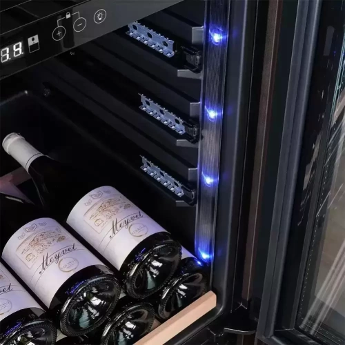 Винный шкаф Meyvel MV77PRO-KBT2 (Тёмный шоколад) фото 12