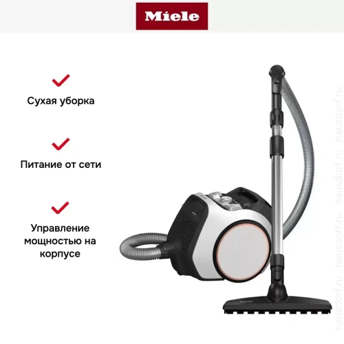 Пылесос Miele SNRF0 Boost CX1 PowerLine Parquet белый фото 8