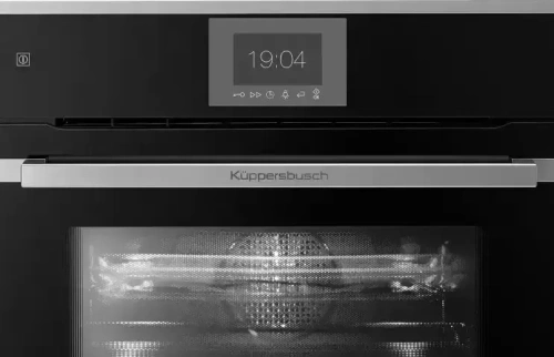 Компактный духовой шкаф с микроволнами Kuppersbusch CBM 6550.0 S1 Stainless Steel фото 2