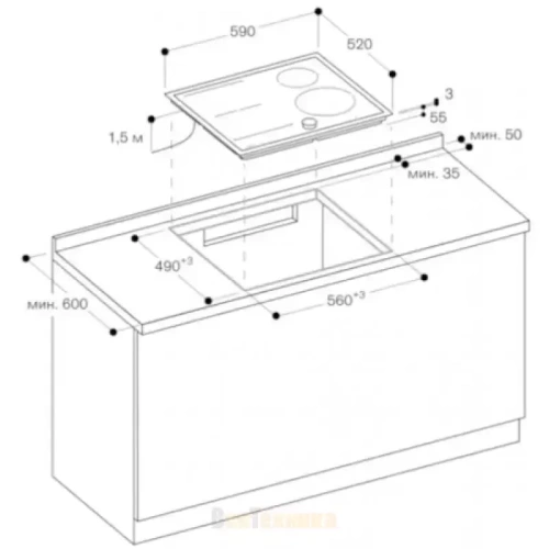 Индукционная варочная панель Gaggenau CI262114 фото 2