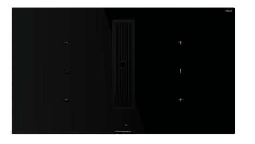 Индукционная варочная панель с вытяжкой KMI 9350.0 SR черный вельвет Куперсбуш / Kuppersbusch Индукционная варочная панель с вытяжкой KMI 9350.0 SR черный вельвет Куперсбуш / Kuppersbusch