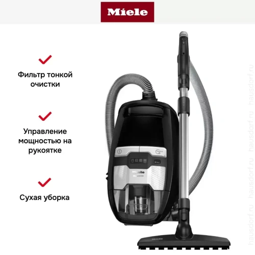 Пылесос Miele Blizzard CX1 Comfort PowerLine SKMF5 черный фото 9
