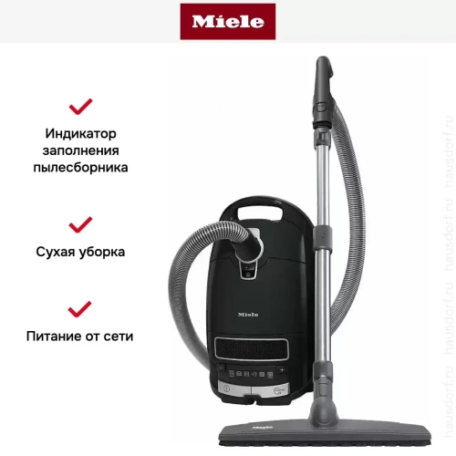 Пылесос Miele SGDA3 CompleteC3 Parquet XL Black Obsidian фото 7