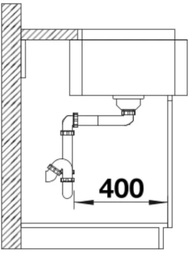 Мойка BLANCO VILLAE Single глянцевый белый фото 7