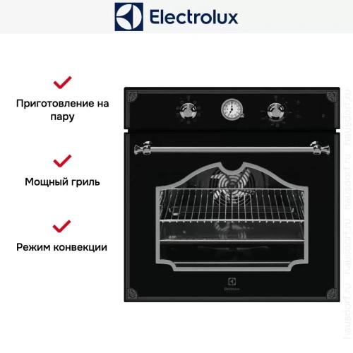 Встраиваемый электрический духовой шкаф Electrolux OPEB2640B фото 2