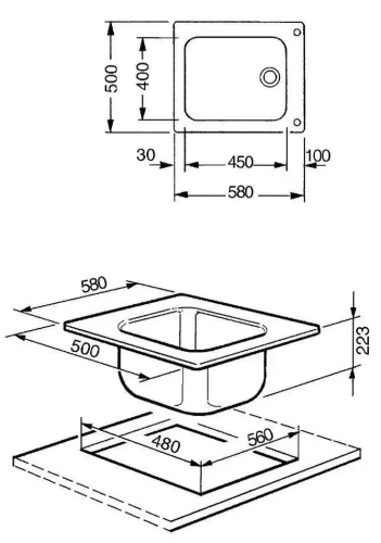 Мойка Smeg VS45-P3 фото 2